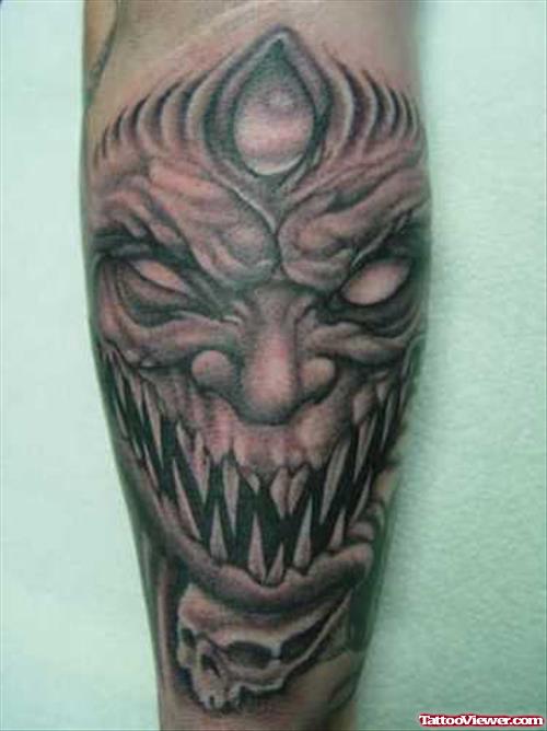 Different Devil Demon Tattoo