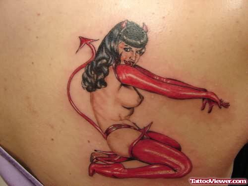 Devil Girl Tattoo Picture