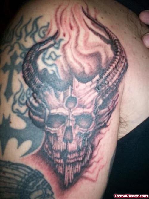 Demon Devil Tattoo for Men