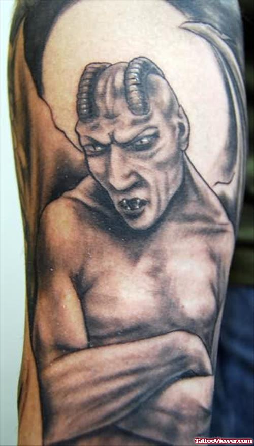 Consternation Devil Demon Tattoo