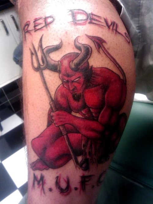 Red Devil Tattoo for Men