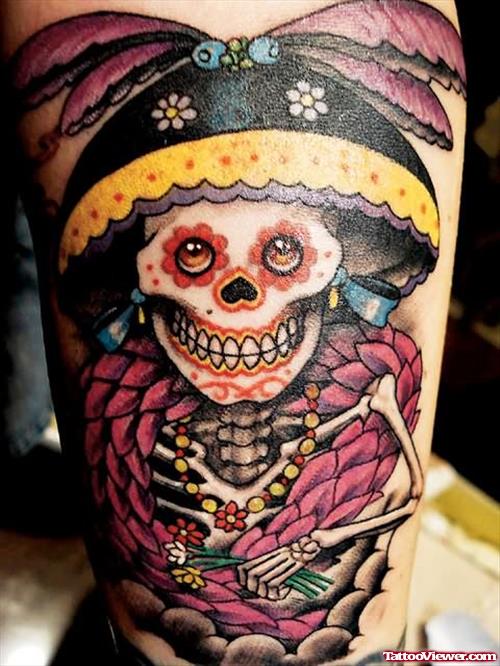 Dia De Los Muertos Irap Tattoo