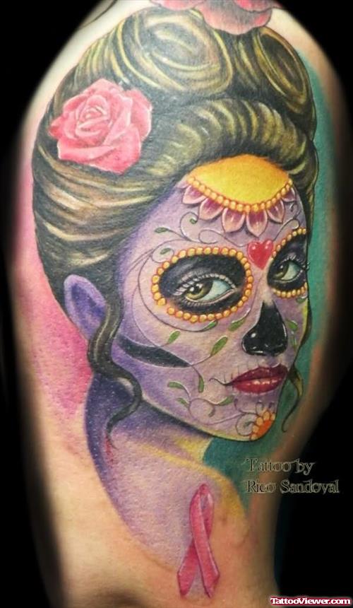 Dia De Los Muertos Latest Tattoo