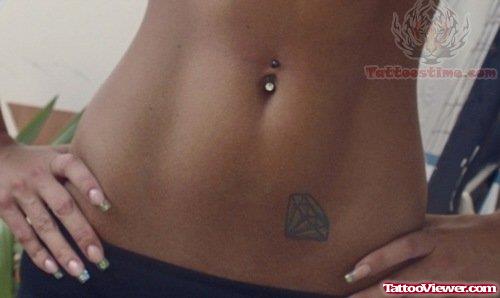 Tumblr Diamond Tattoo On Hip