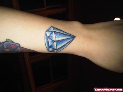 Blue Diamond Tattoo