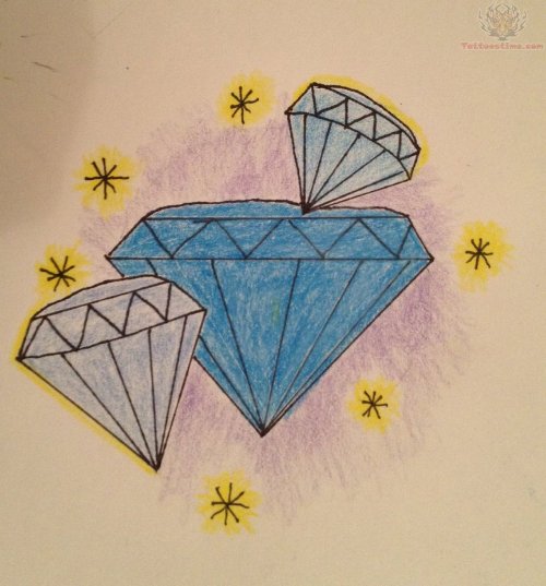 Diamond Tattoos Designs