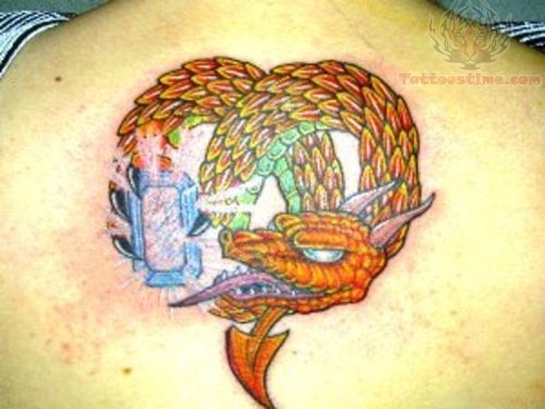Diamond And Dragon Tattoo