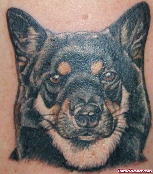 New Dog Tattoo for Girls