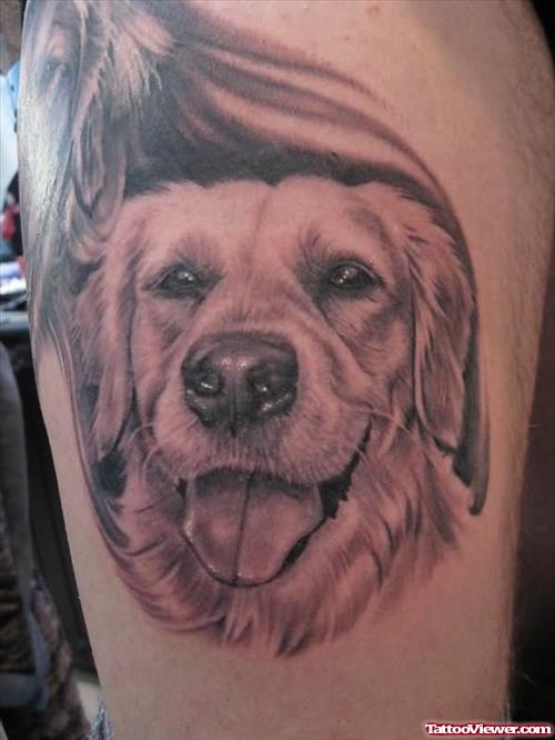 Cool Dog Tattoo