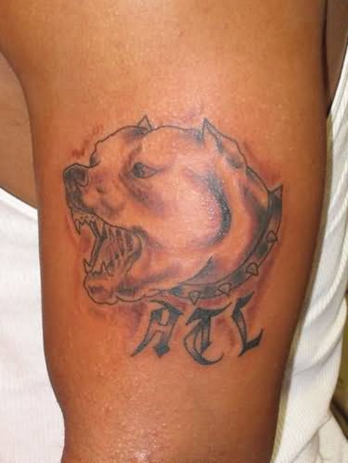 Barking Dog Tattoo