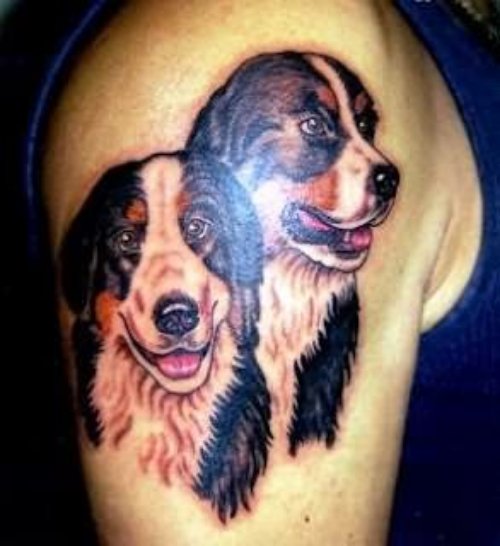 Cute Dog Tattoos Design