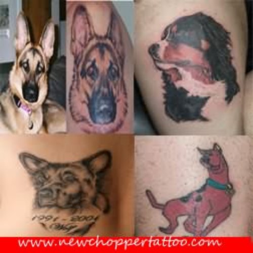 Dog Tattoos For Body