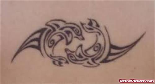 Celtic Dolphin Tattoo Design