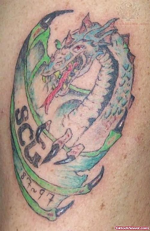 SCG Dragon Tattoo
