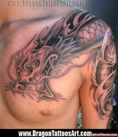 Dragon Tattoos For Men On Arm And Chest