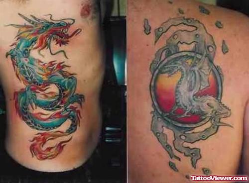 Mind Blowing Dragon Tattoo