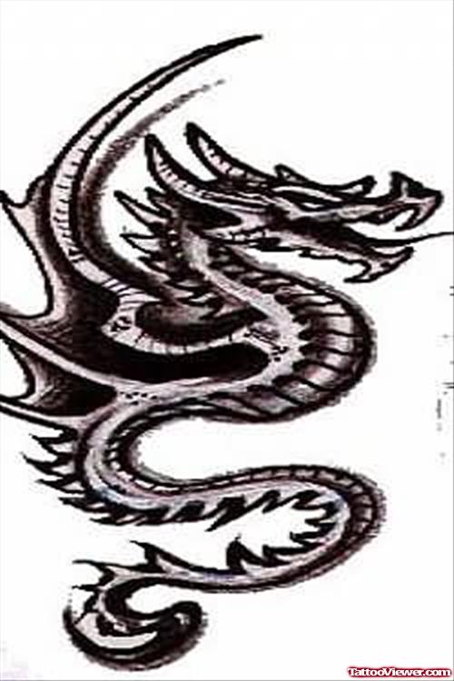 Dragon Tattoo Design Samples