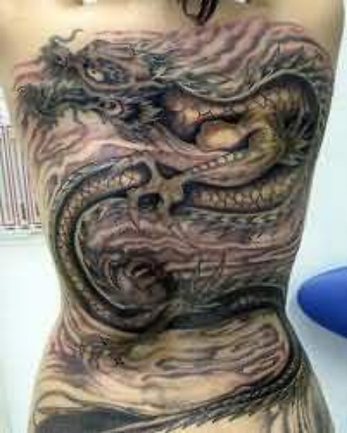 New Dragon Tattoo For Girls