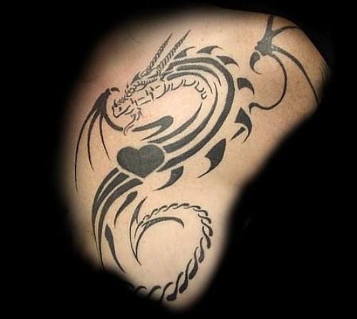 Lady Dragon Tattoo