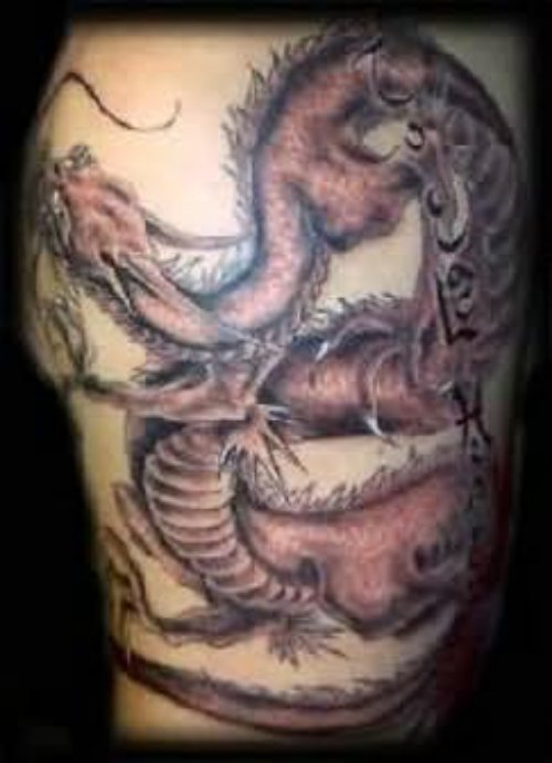 Amazing Dragon Tattoo