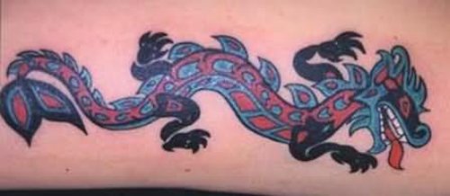 Stylish Dragon Tattoo Picture