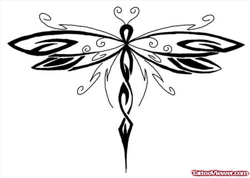 Dragonfly Tattoo Sample Pattern