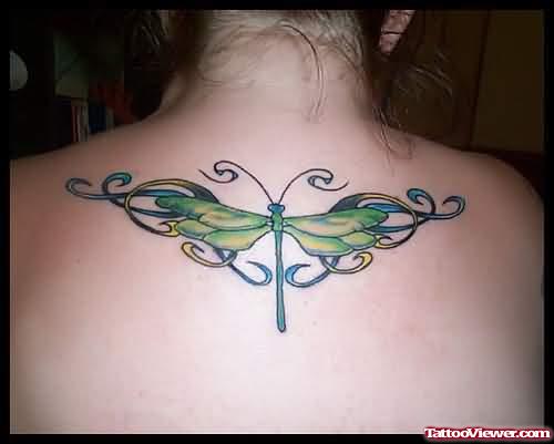 Egyptian Dragonfly Tattoo