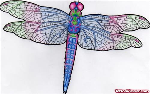 Individuals Dragonfly Tattoo