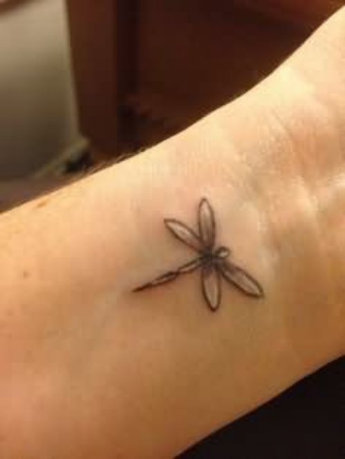 Dragonfly Wrist Tattoo