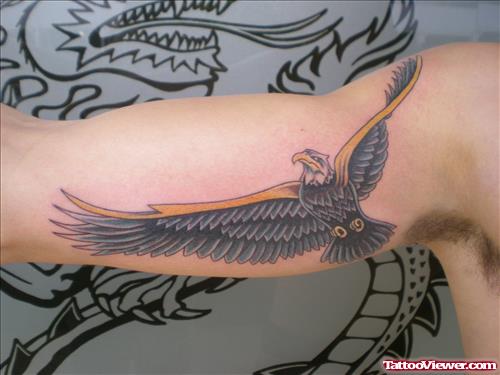 Biceps Eagle Tattoo