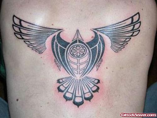Back Body Eagle Tattoo