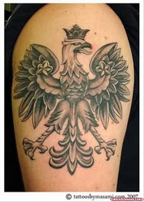 Eagle Tattoo On Shoulder