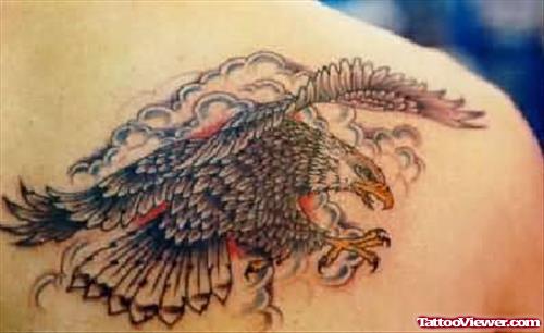 Eagle Tattoo on Back