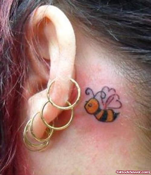 Bumblebee Ear Tattoo