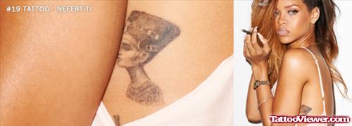Egyptian Tattoo On Side