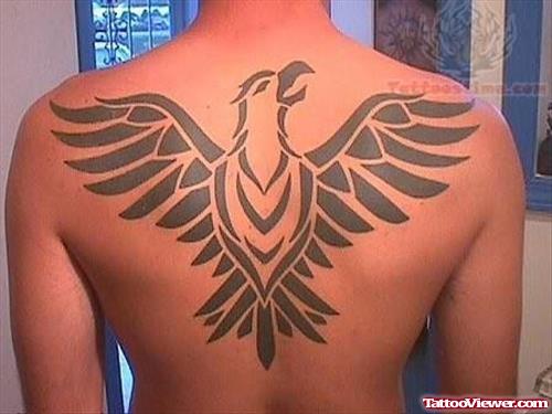 Elegant Egyptian Bird Tattoo