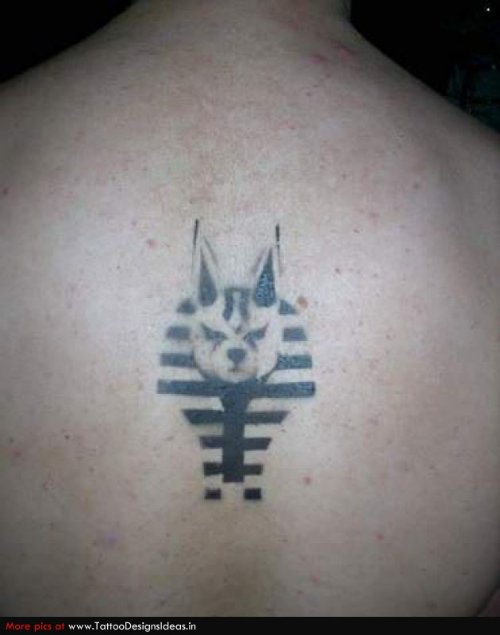 Cool Egyptian Back Body Tattoo