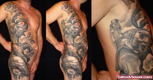 Elephant Tattoo for Full Body