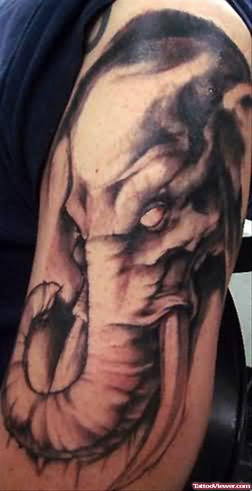 Beautiful Elephant Tattoo