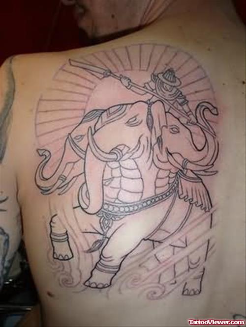 Great Elephant Tattoo