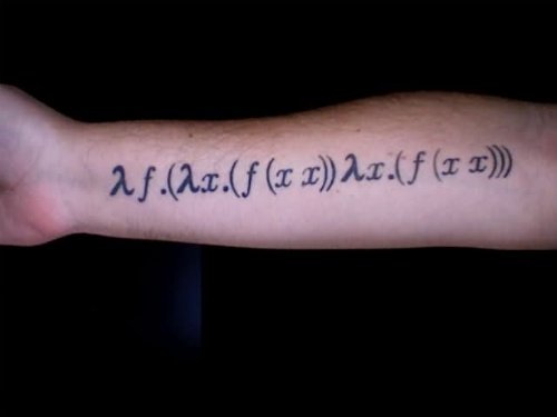 Wonderful Right Forearm Equation Tattoo