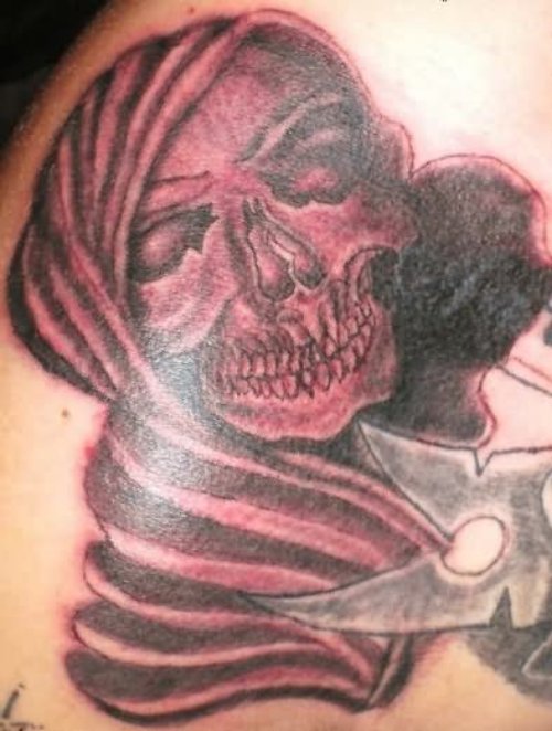 Reaper Evil Tattoo