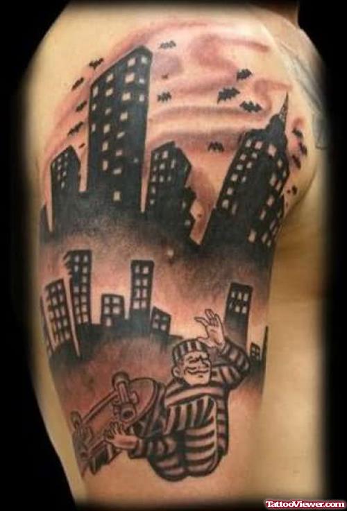 Extreme Buildings Tattoo