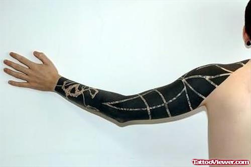 Repellent Extreme Celtiv Tattoo On Arm