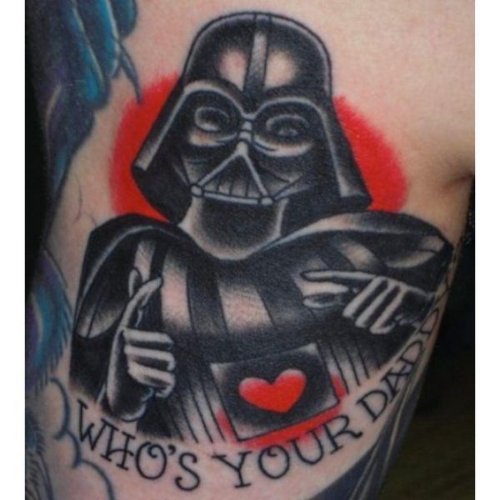 Extreme Star Wars Tattoo On Sleeve