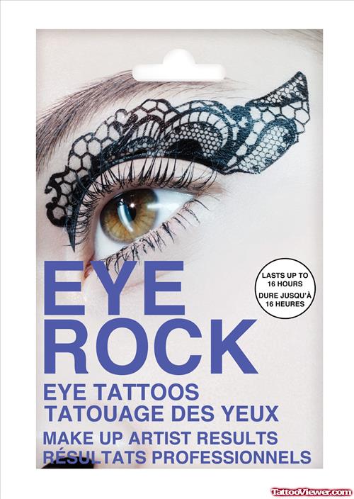 Eye Rock Tattoo Design