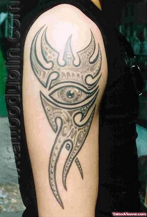 Eye Tribal Tattoo