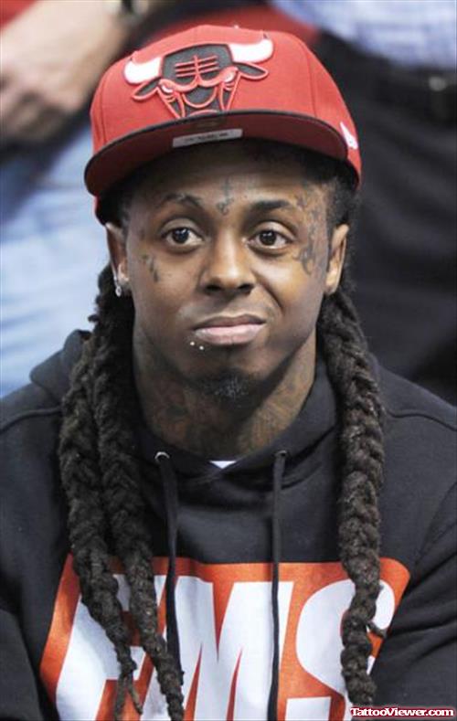 Lil Wayne Celebrity Face Tattoo