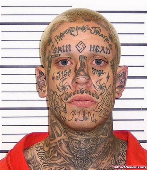Worst Face Tattoo