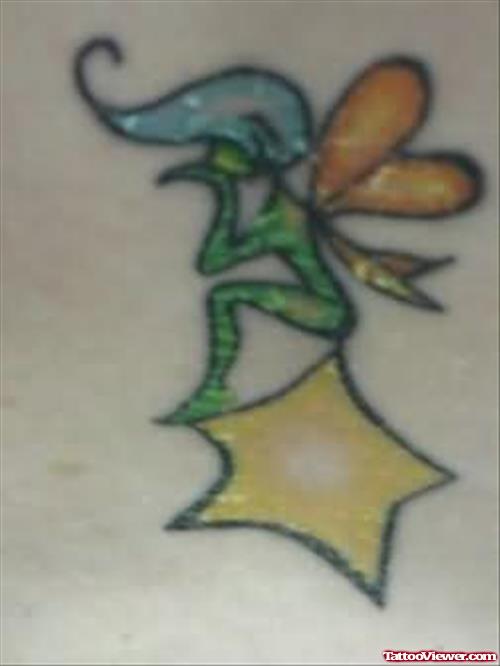 New Awesome Fairy Tattoo